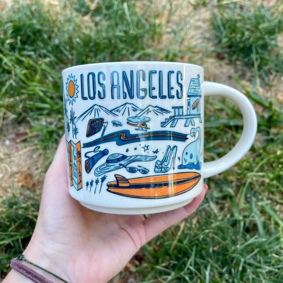 NWT STARBUCKS LOS ANGELES BEEN THERE MUG CERAMIC